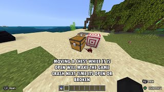 5 Minecraft Bedrock NEW Bugs and Glitches on Version 1213 PS  XBOX  PC  SWITCH  PE [upl. by Wohlert]