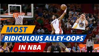 Most Ridiculous Alley oops In NBA [upl. by Zealand]