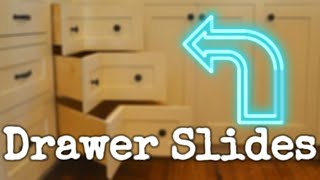 Drawer Slides  Whats the Difference [upl. by Aropizt]