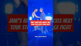 Janes Addiction CANCELS next tour stop after stage fight ytshorts dropnite yotricks [upl. by Dannie]