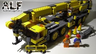 Lego City 7249 XXL Mobile Crane  Mobiler Baukran  Lego Speed Build Review [upl. by Elburt]