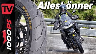 StraßenAbenteurer brauchen diesen Reifen für ihre Enduro  Dunlop Roadsmart IV Test [upl. by Josias]