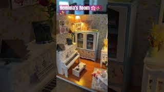 Hemiola’s Room diyminiature miniature dollhouse diyminiaturedollhouse diycrafts diy tinyhome [upl. by Brod]