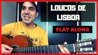 Play Along Toque Comigo Loucos de Lisboa versão RIO GRANDE [upl. by Aylward]