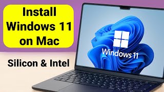 Install Windows 11 For Free on Mac  M1 M2 M3 M4 amp Intel [upl. by Elehcim]