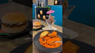 Ice magic cafe at tolichowki hyderabad pasta burger icecream tranding shortvideos [upl. by Engeddi]