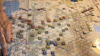 Compass games Third world war Pac initial moves and air superiority Turn one [upl. by Immanuel]