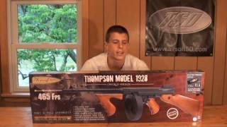 CyberGunCYMA Chicago Typewriter Airsoft Gun Review [upl. by Witherspoon]