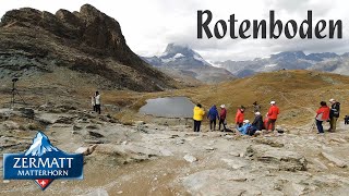 SWITZERLAND Rotenboden 2815m station Gornergrat Railway Zermatt 4K [upl. by Honey]