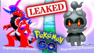 KORAIDON TO MARSHADOW LEAKS New Legendary Mythical amp Ultra Beasts coming to Pokemon GO [upl. by Anyd578]