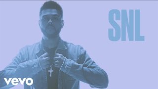 The Weeknd  Starboy ft Daft Punk Live on SNL [upl. by Ezana]