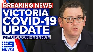 Victoria lockdown to extend after 92 new local cases  Coronavirus  9 News Australia [upl. by Yllor590]