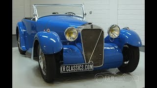 Georges Irat MDS cabriolet 1936VIDEO wwwERclassicscom [upl. by Oiracam732]