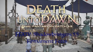 FFXIV 55 Ishgard Restoration All Firmament Fetes [upl. by Wistrup]