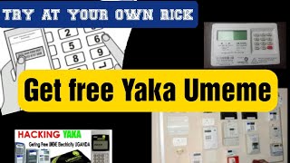 Hexing ciu prepaid Meter Yaka settings Hack [upl. by Jurkoic]