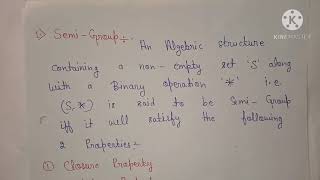 semigroups and monoids discrete mathematics semigroup in discrete mathematics [upl. by Nilhtac]