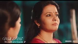 Amma ponnu paasam WhatsApp status  Mom and me ❤ endless love  mom and daughter WhatsApp status [upl. by Quirita]