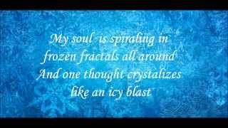 Let It Go  Frozen lyrics FULL SONG [upl. by Iahs393]