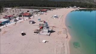 Zrce Beach Birds Eye View 10th May 2019 [upl. by Iiette]