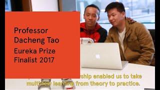 Professor Dacheng Tao Eureka Prize Finalist 2017 [upl. by Ahsienet]