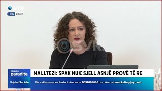 Argita Malltezi dhe ekipi i avokatëve konferencë për mediat 12042024 [upl. by Atalaya]