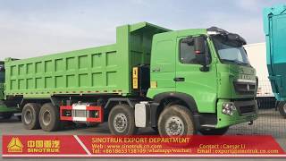 Howo 371 8x4 dump truck84 tipper [upl. by Slavic]