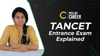 TANCET Entrance Exam Explained  Tamil  PickMyCareer tancet2022 Mtech MBA [upl. by Iraj530]