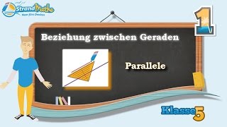 Geraden verstehen  senkrecht parallel Beziehungen  Klasse 5 ★ Übung 1 [upl. by Enirac840]