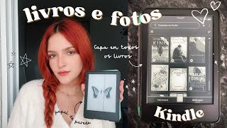 Como colocar a CAPA em todos os livros no KINDLE e como mudar tela de descanso papel de parede [upl. by Susette977]