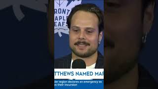 Auston Matthews named Toronto Maple Leafs captain [upl. by Elidad]