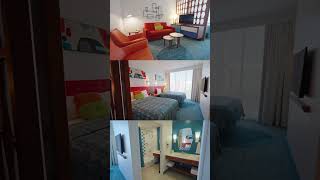 Tour a Universal Cabana Bay Beach Resort Family Suite universalorlando shorts [upl. by Lanrev545]