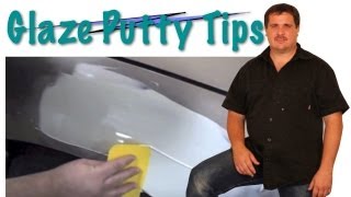 How To Use Putty Glaze Over Bondo [upl. by Sirrot]