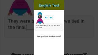 English Listening Test [upl. by Coralie]