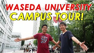 WASEDA UNIVERSITY CAMPUS TOUR 早稲田大学キャンパスツアー西早稲田） [upl. by Vincentia181]