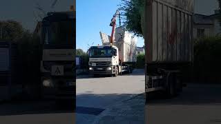 Altpapier Entsorgung Stadtwerke Rosenheim August 2024 Teil 2 MERCEDES BENZ ACTROS [upl. by Rebmak]