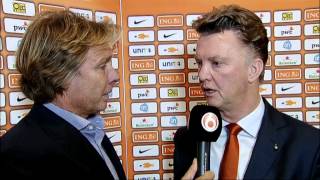 Interview Van Gaal na Roemenië  Nederland 16102012 [upl. by Larisa516]