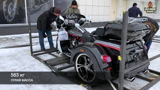 CVO Tri Glide 117 HarleyDavidson Trike 2020 Black Stardust w Magnetic Gray amp Wicked Red  unpack [upl. by Lorenzana]