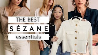 SEZANE COLLECTION  Reviewing the BEST Essentials from Sezane [upl. by Otilopih]