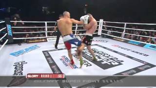 GLORY 24 Superfight Series  Robert Thomas vs David Radeff [upl. by Engelhart]