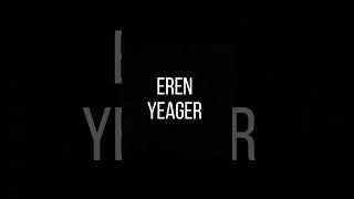 Eren Yeager Editedit erenyeager aot [upl. by Cynde491]