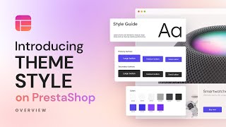 Introducing Theme Style  Create Style Guide on PrestaShop with Creative Elements [upl. by Griff]