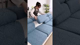 Sofa bed sheet sofa replacement sofa renovation in one step [upl. by Nosnhoj]