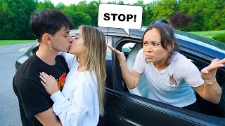 Being PDA With Girlfriend In FRONT Of MOM To See How She Reacts [upl. by Nelan]