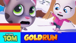 Talking Tom ¡A por el oro – Épica carrera invernal NUEVO tráiler de la actualización [upl. by Inva]