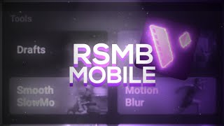 COMO FAZER RSMB NO MOBILE EM 1 MINUTO [upl. by Dearman]