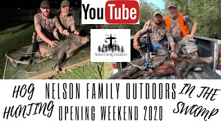 Hog hunting  Crossbow kills on Opening weekend 2020 [upl. by Eire]