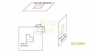 Leçon n° 2  Les différentes vues orthogonales dun objet [upl. by Wilburn]