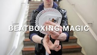 BEATBOXING CARD MAGIC  Collins Key ft Joey Gatto [upl. by Arahs361]