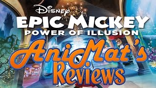 Epic Mickey Power of Illusions  AniMats Reviews [upl. by Monney]