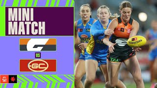 GWS Giants v Gold Coast  Mini Match  Week 3 2024  AFLW [upl. by Cordelie576]